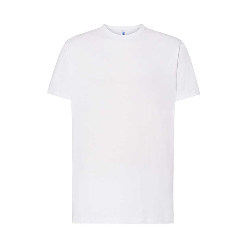 JHK T-Shirt da Uomo a maniche corte bianco