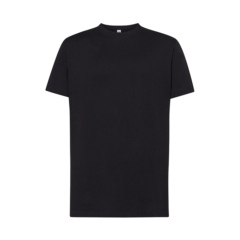 JHK-T-Shirt da Uomo a Maniche Corte-nero