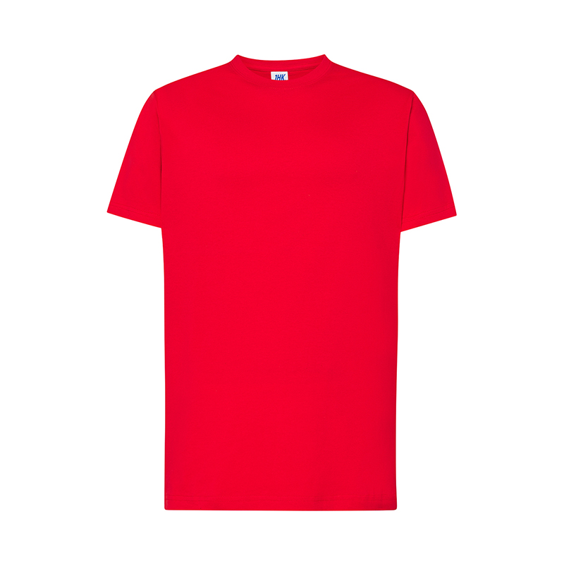 JHK-T-Shirt da Uomo a Maniche Corte rosso