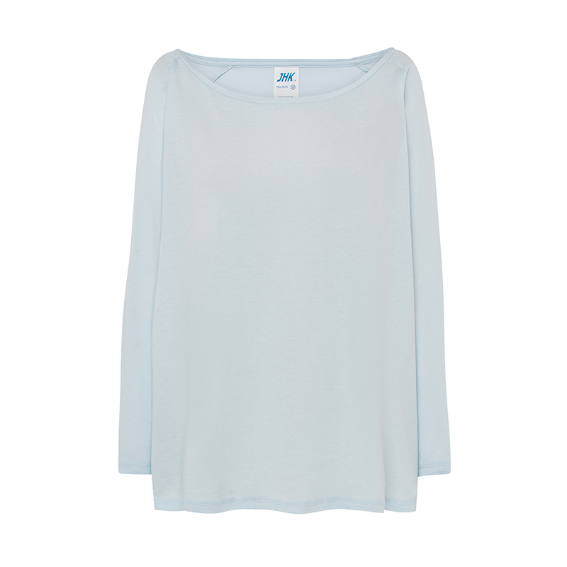T-Shirt da Donna con Maniche a 3/4 modello Maldivas sky blue neon