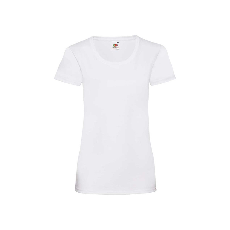 T-Shirt da Donna a Maniche Corte 100% cotone (carica il tuo design) - immagine 2