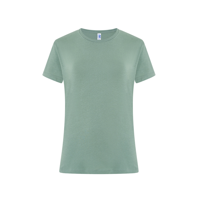 JHK T-Shirt Donna Girocollo Regular Moss Green
