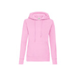 Fruit of the Loom Felpa con Cappuccio da Donna Classic scegli il tuo ricamo