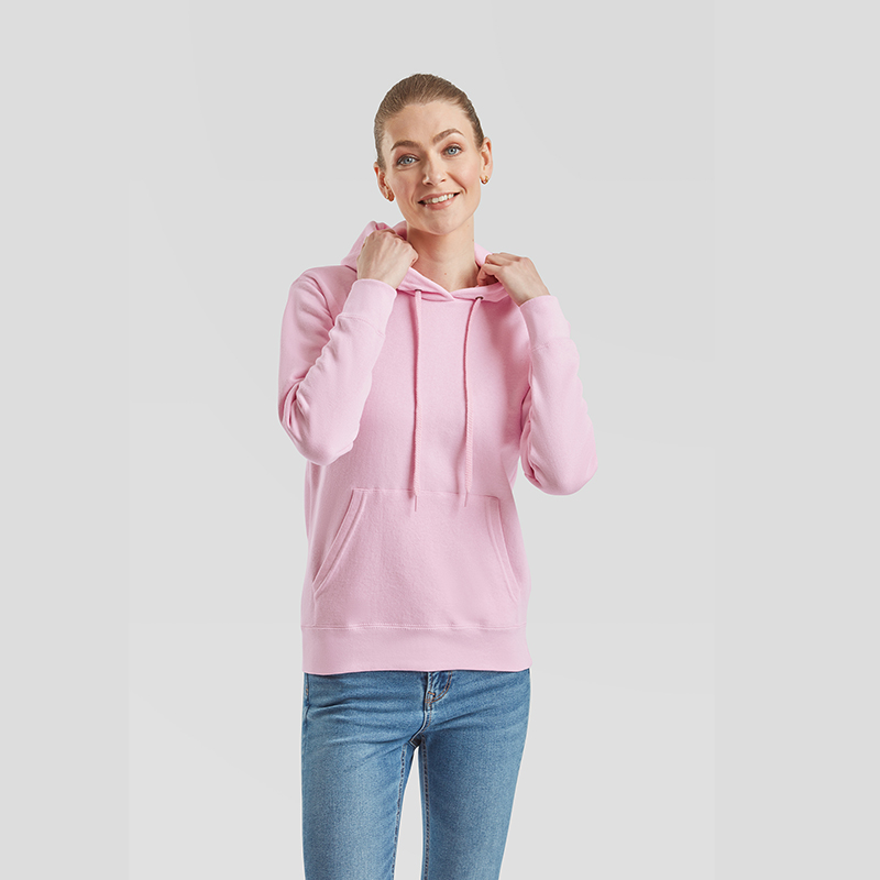 Fruit of the Loom Felpa con Cappuccio da Donna Classic