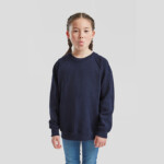 Fruit of the Loom Felpa da Bambini Girocollo Unisex