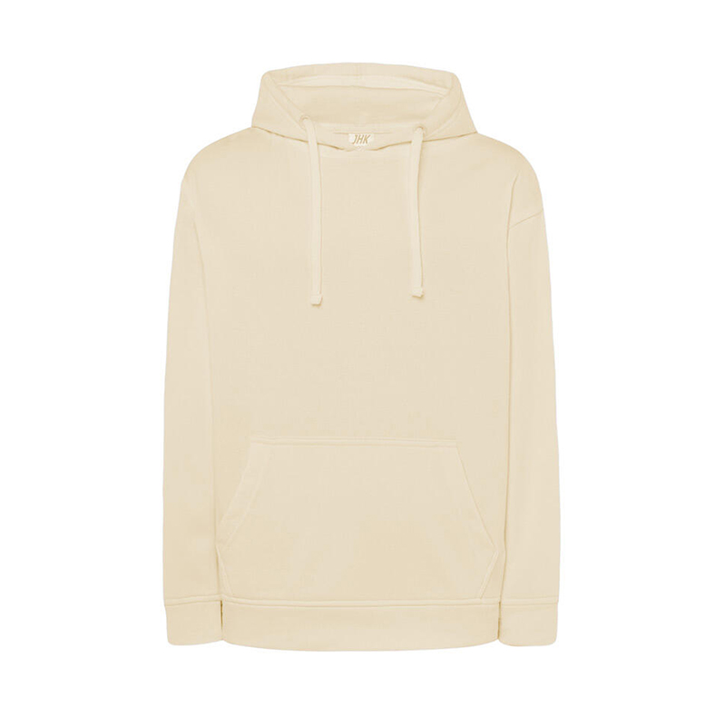 JHK T-Shirt Felpa da Uomo con Cappuccio Oversize