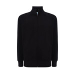 JHK T-Shirt felpa da Uomo con Cerniera invisibile Full Zip