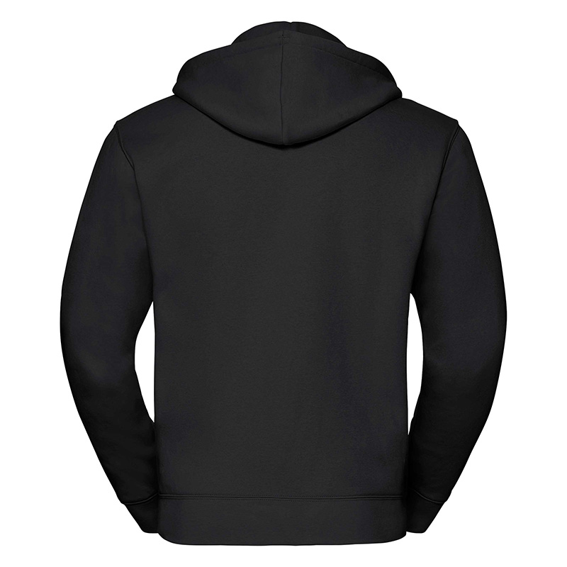 Russell Felpa da Uomo con Cappuccio e Zip Authentic nero