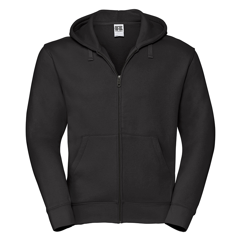 Russell Felpa da Uomo con Cappuccio e Zip Authentic