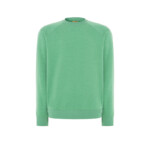 JHK Felpa Unisex Girocollo modello Everest in cotone organico eucalipto