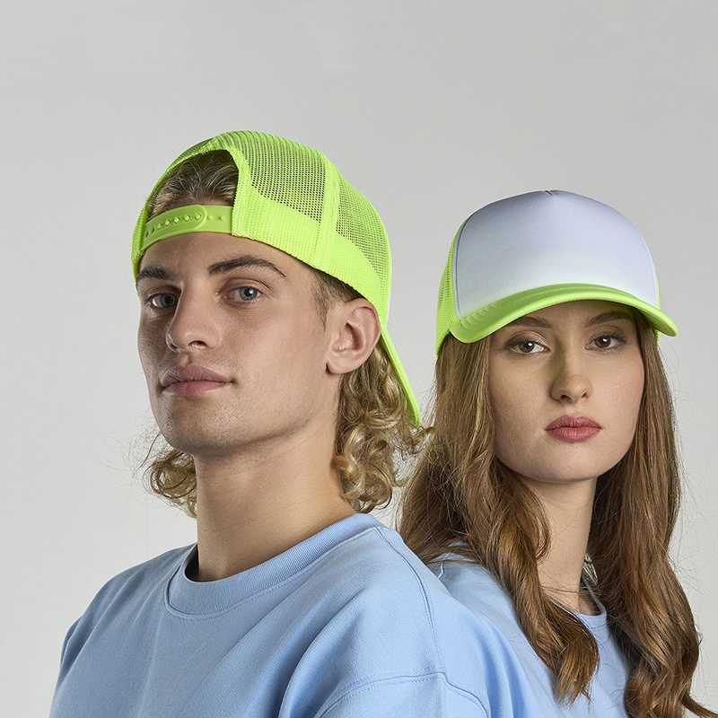 Atlantis Rapper Cappello Unisex con Visiera a 5 Pannelli e Mesh Posteriore