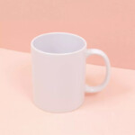 Craftelier Tazza Ceramica per Sublimazione 350 ml bianco