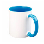 Craftelier Tazza in Ceramica per Sublimazione 350 ml bianco blu