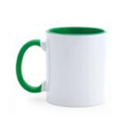 Tazza in ceramica Sublimatica 350 ml - bianco verde