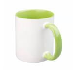 Craftelier Tazza in Ceramica per Sublimazione 350 ml bianco verde