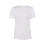 JHK T-Shirt Donna Maniche Corte Sport bianco