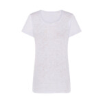 JHK T-Shirt Donna Sublimatica Maniche Corte bianco