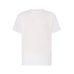 JHK T-Shirt Uomo a Maniche Corte Sublimatica bianco