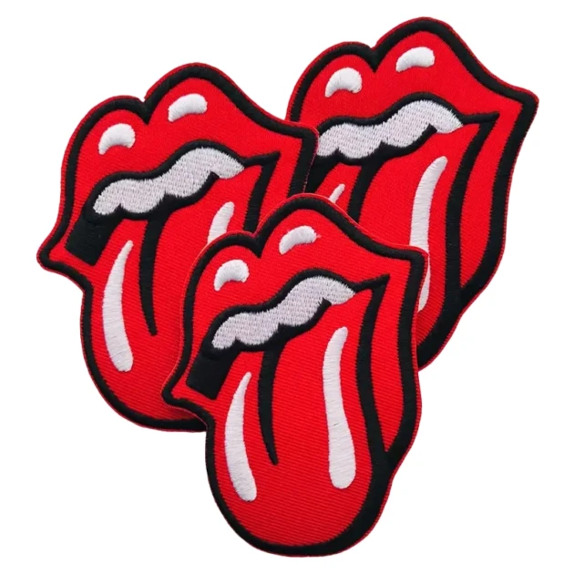 Patch Termoadesiva Hot Lips Rolling Stones