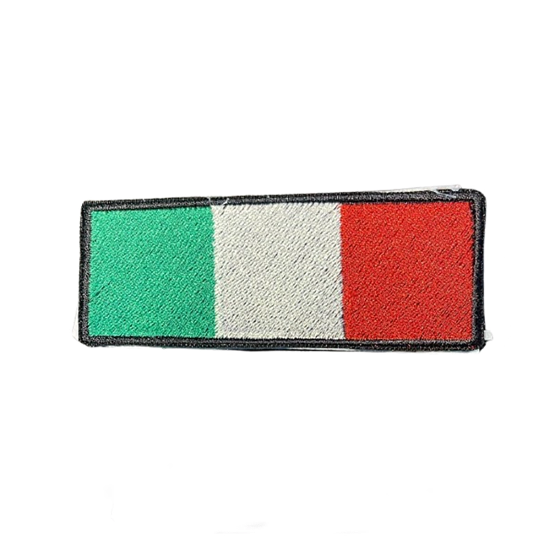 Toppa Patch Bandiera Italiana Ricamata - immagine 3