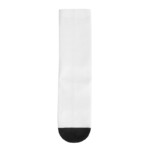Calzini sublimabili in cotone unisex bianco