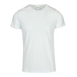 Vesti T-shirt fiammata girocollo da uomo a maniche corte