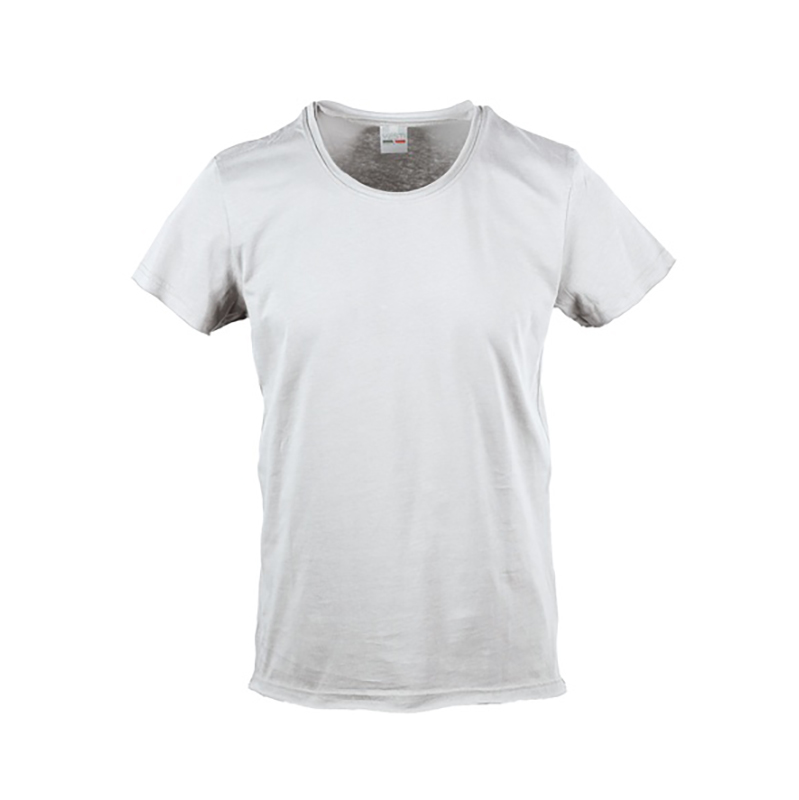 Vesti T-shirt uomo girocollo a maniche corte taglio vivo - immagine 4