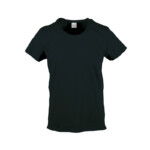 Vesti T-shirt uomo girocollo a maniche corte taglio vivo