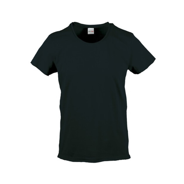 Vesti T-shirt uomo girocollo a maniche corte taglio vivo