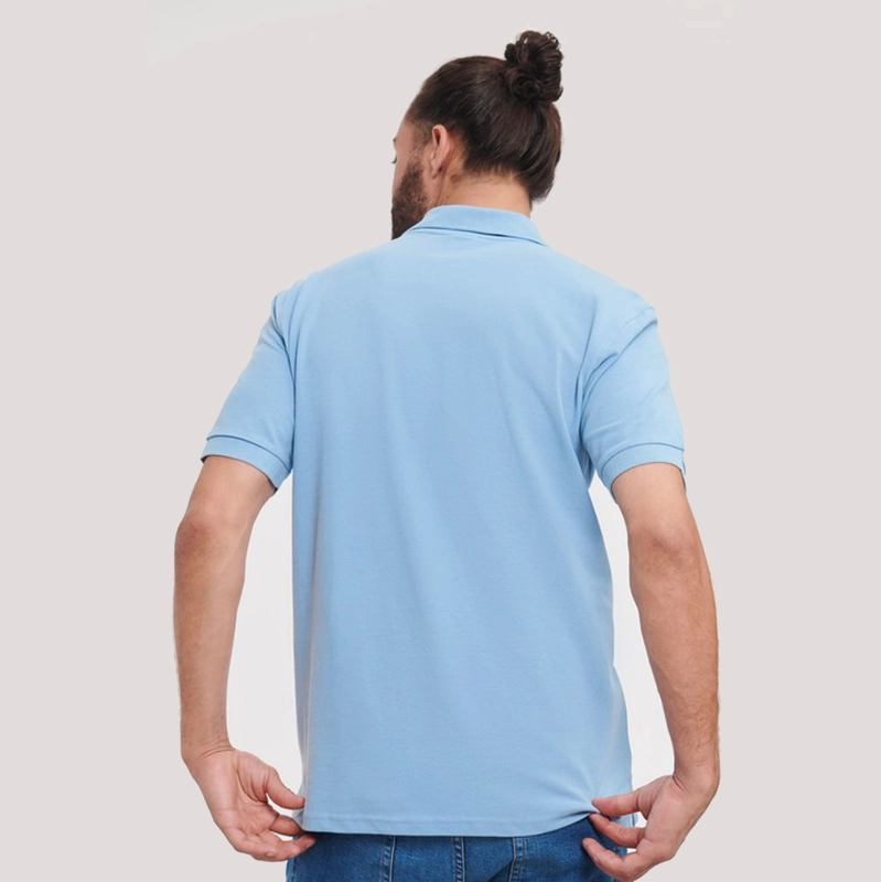 Russell Polo da Uomo in piqué di cotone a manica corta - immagine 2