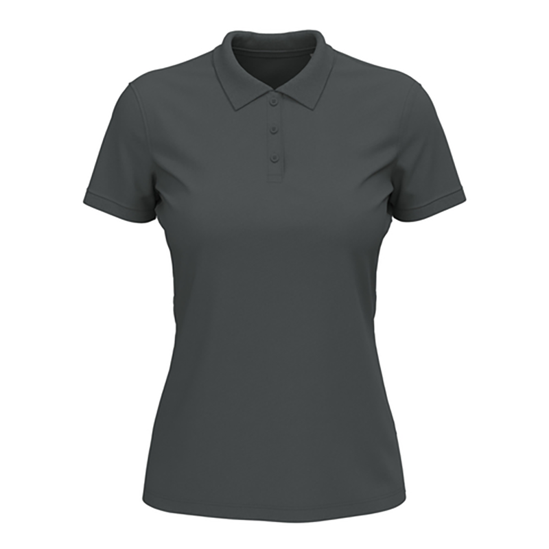 Stedman Polo da donna in piqué di cotone Lux a maniche corte